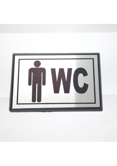 Küçük Boy Bay Wc Yönlendirme Tabelası 10 X 7 Cm Hmngoxxtptprp
