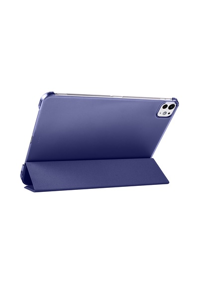 Apple Uyumlu iPad Pro 12.9 3./4./5./6. Nesil M2 Kılıf Flip Cover Kalem Bölmeli Pc Case 2018-2023