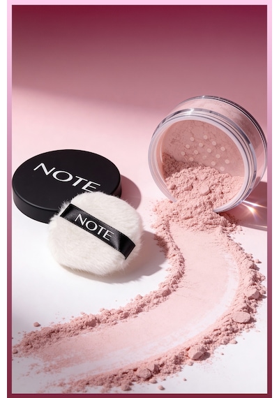Note Loose Powder 05 Pink Makyaj Sabitleyici Matlaştırıcı Toz Pudra