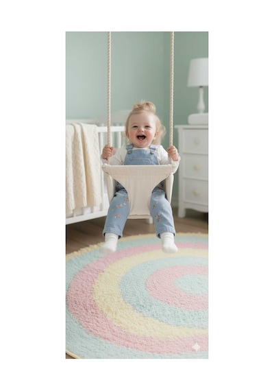 Baby Buu Laura Baby Kız Bebek/çocuk Çiçekli Salopet Tulum Mavi Mavi