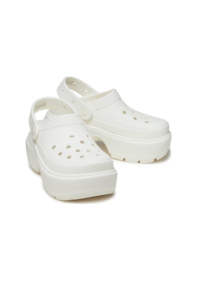 Crocs Stomp Clog Unisex Terlik 209347-0wv Beyaz