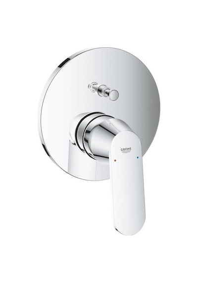 Grohe Eurosmart Cosmo 24045000 2 Çıkışlı Divertörlü Ankastre Banyo Duş Bataryası Krom Gri