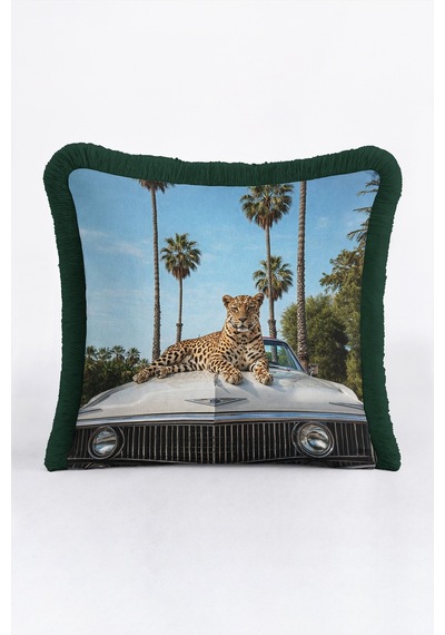 Safari Leopar Motifli Saçaklı Yastık Kılıfı - Palmiye Bohem Mavi Yeşil Püsküllü Kırlent Kılıfı Sessiz Kanyon Opal Safari Leopar Motifli Saçaklı Yastık Kılıfı - Palmiye Bohem Mavi Yeşil Püsküllü Kırlent Kılıfı Sessiz Kanyon Opal