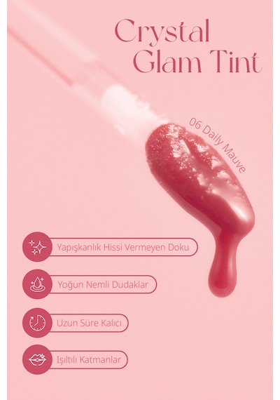 Clio Crystal Glam Tint 06 Daily Mauve 06