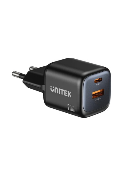 Unitek Zeno 20w Çift Portlu Gan Şarj Cihazı P1128abk01-eu Rrc9unı0010