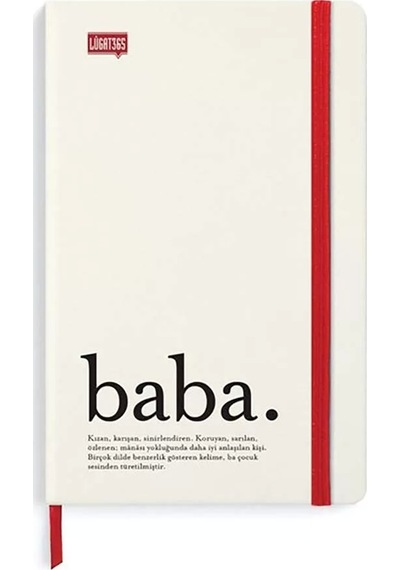 Keskin Lugat Serisi 13x21cm Defter Baba 500309