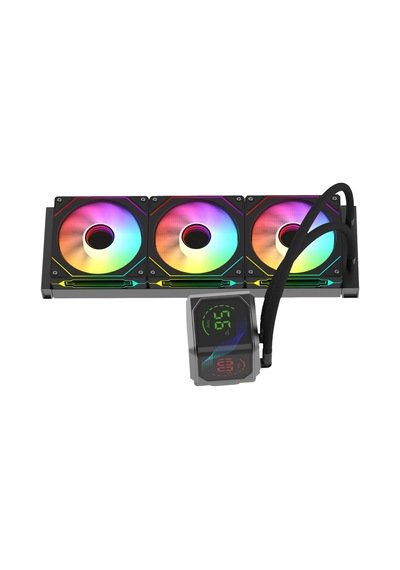 Gamebooster Sıght Pro 360b Argb Curved Ekran 360mm Siyah İşlemci Sıvı Soğutucu Gb-lcs-sp360b