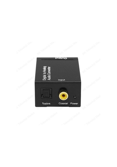 Dijital To Analog Optic Ses Dönüştürücü Adaptör