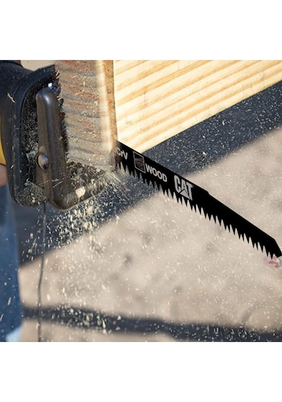 Cat Da07002 228mm 2 Parça Profesyonel Hızlı Ahşap Kesme Tilki Kuyruğu Testere Ucu