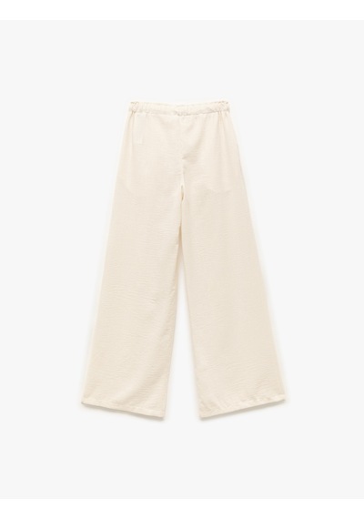 Koton Drawstring Pants Bej 5sal40077ıw Ekru