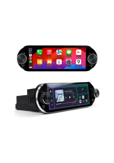 Megavox Mgx-6861 Android Double Single Dın 6.86 İnç 4+64gb Bt/usb/dsp/fm/gps/carplay