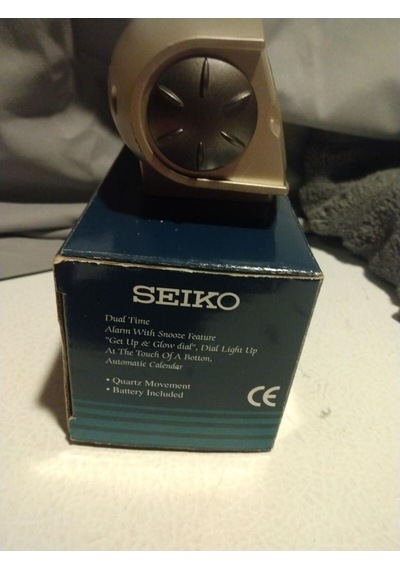 Seiko Qhl006g Alarmlı Dijital Masa Saati