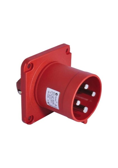 Tp Elektrik 3131 320 1600 4 x 63a Ip44 Makine Fişi Düz