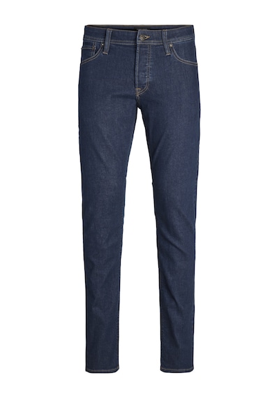 Jack & Jones Erkek Dar Kesim Düsük Bel Jean - Glenn - 12259062 Blue Denim