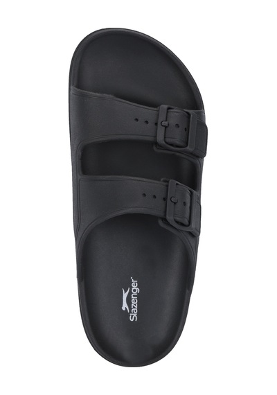 Slazenger Tremor I Erkek Siyah / Koyu Gri Terlik