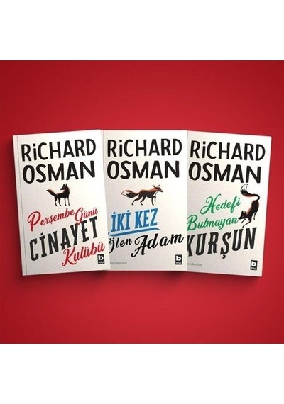 Perşembe Günü Cinayet Kulübü Serisi Seti - 3 Kitap Takım - Richard Osman - Bilgi Yayınevi