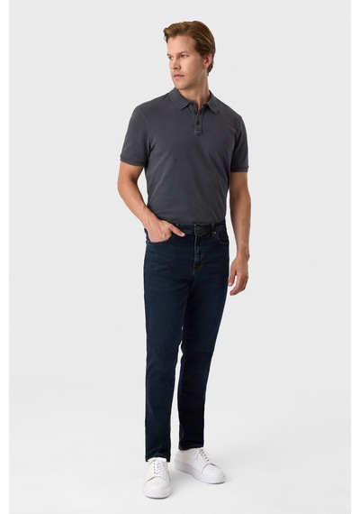 Backandbond Regular Fit Koyu Lacivert Denim Çok Renkli
