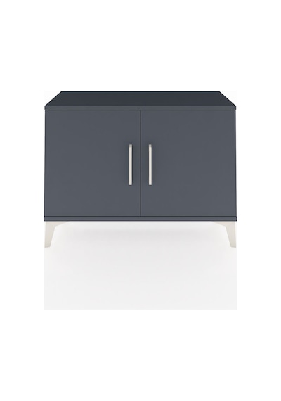 Arges Şifonyer Tek Raflı 2 Kapaklı 88x30x64 Antrasit-antrasit Antrasit