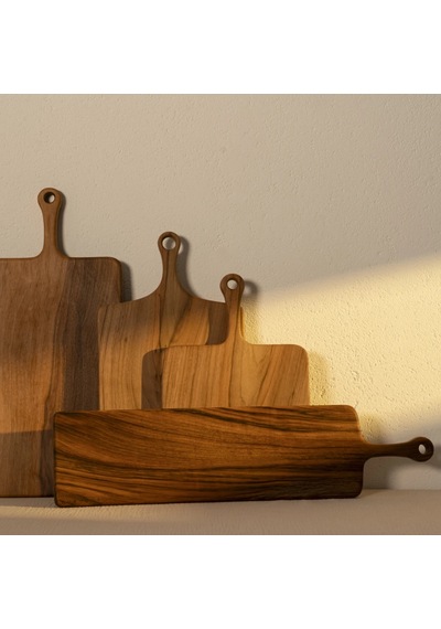 Ira Ceviz Ahşap Kesme & Sunum Tahtası 62x15x1.8 Cm