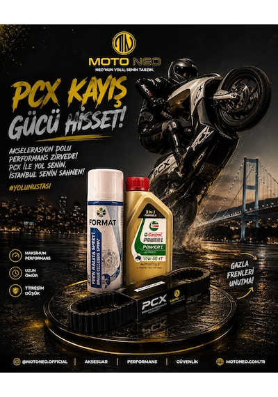 Pcx Kanpanya Kayış 1l Yağ Ve Balata Sp.