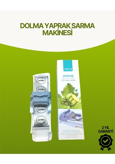 Pratik Yaprak Sarma Aleti Zahmetsiz, Hızlı Ve Eşit Boyda Sarmalar İçin İdeal Yardımcı