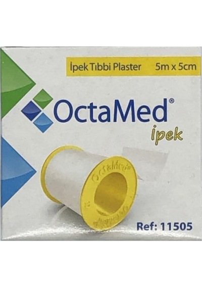 Octamed İpek Flaster 5 M x 5 CM