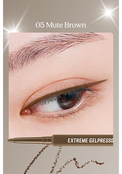 Clio Extreme Gelpresso Pencil Liner 05 Mute Brown