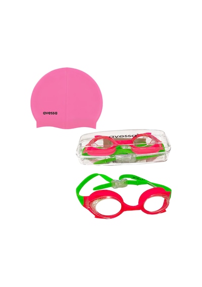 Avessa 2'li Çocuk Havuz Seti Pembe Beyaz