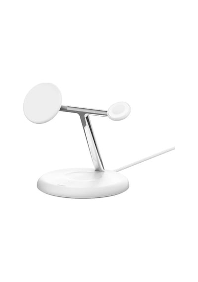 Belkin Wız023vfwh Qi2 15w 3in1 Magsafe Şarj Standı - Beyaz