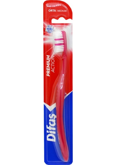 Difaş Premium Action Diş Fırçası Medium