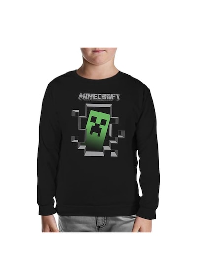 Lord Tshirt Minecraft Siyah Çocuk Sweatshirt Siyah