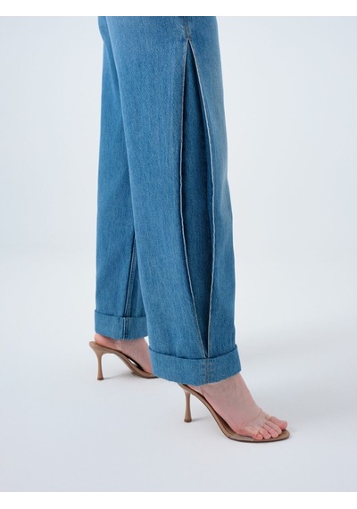 LOFT Bella Regular Fit Kadın Pantolon Lf2039815 Q1.v1 Denim