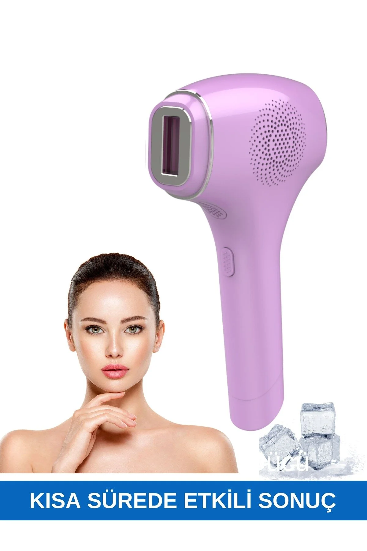 X20 Lila Ipl Buz Lazer Epilasyon Cihazı 999.999 Flash Atım