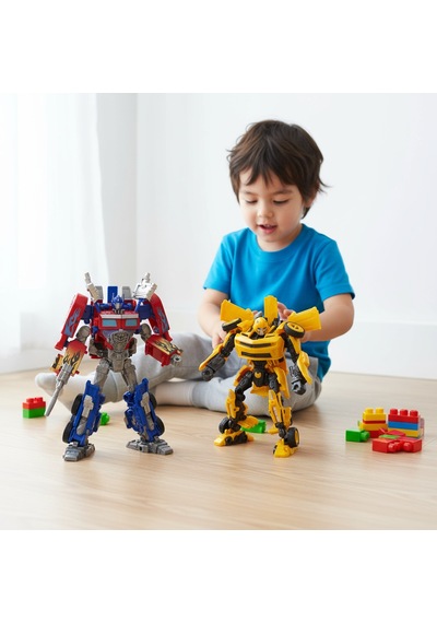 Dönüşebilen İkili Robot Seti