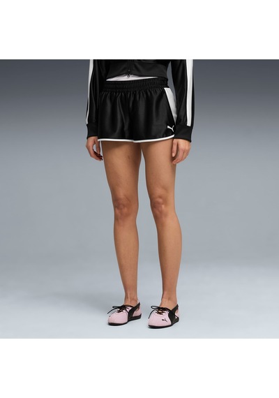 Future.puma.archıve Kadın Dokuma Şort 634595 01 Siyah