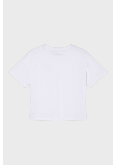 Emporio Armani Bayan T Shirt Ew004385 Af12597 U0002 Beyaz BEYAZ