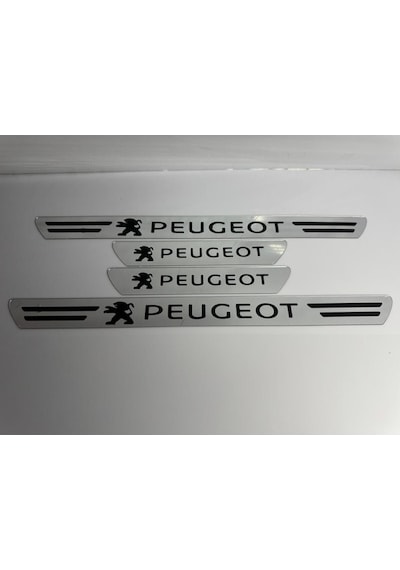 Peugeot Boxer İle Uyumlu Kapı Eşiği Koruyucu Ön - Arka 4'lü Set