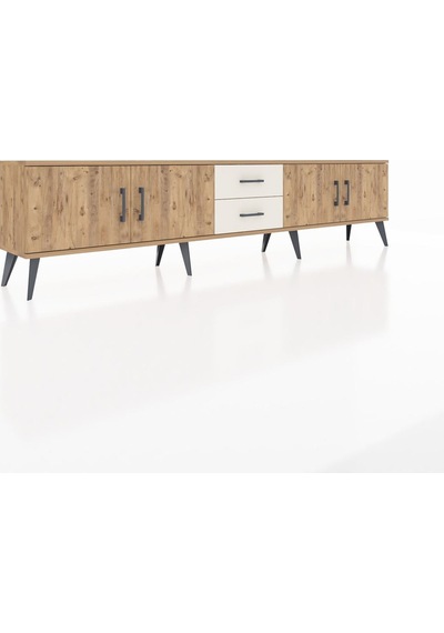 Arges Tv Ünitesi 2 Raflı 2 Çekmeceli 4 Kapaklı 220x30x51 Çam-çam/aytaşı Atlas Çam/aytası - Atlas Çam Arges Tv Ünitesi 2 Raflı 2 Çekmeceli 4 Kapaklı 220x30x51 Çam-çam/aytaşı Atlas Çam/aytası - Atlas Çam