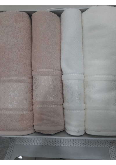 Özdilek Camellıa Bej-krem 4 Parça Best Set Havlu Bej - Krem