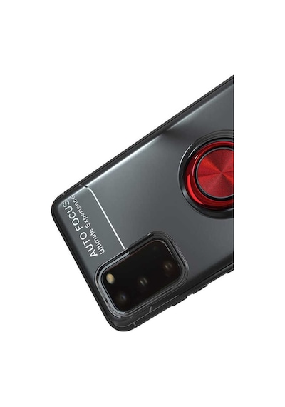 Galaxy S20 Yüzüklü Standlı Manyetik Kamera Korumalı Kılıf