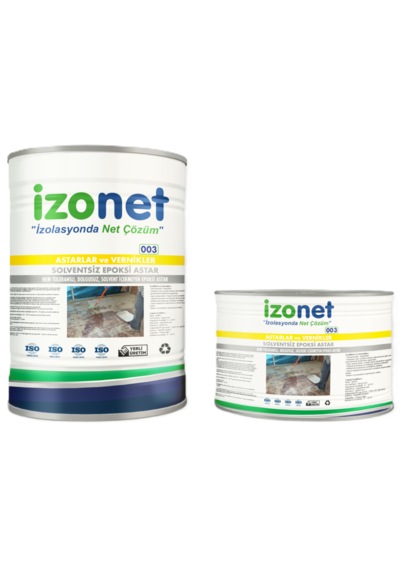 İzonet 003 Solventsiz Epoksi Astar 3,1+1,9 5 Kg