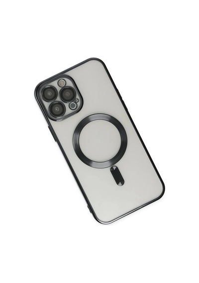 Mey İthalat iPhone Uyumlu 14 Pro Kılıf Kross Magneticsafe Kapak - Siyah