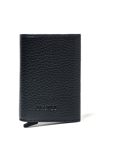 Lacivert Cüzdan & Kartlık Unisex 725 Grande Deri Cüzdan Kartlık
