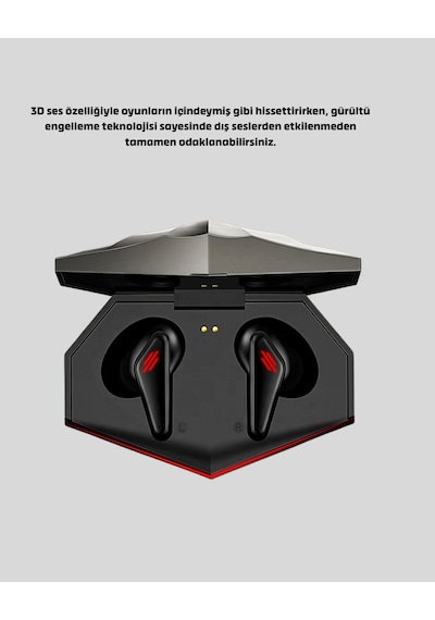 Profesyonel Oyun İçin Bluetooth Kulaklık Kulak Içi