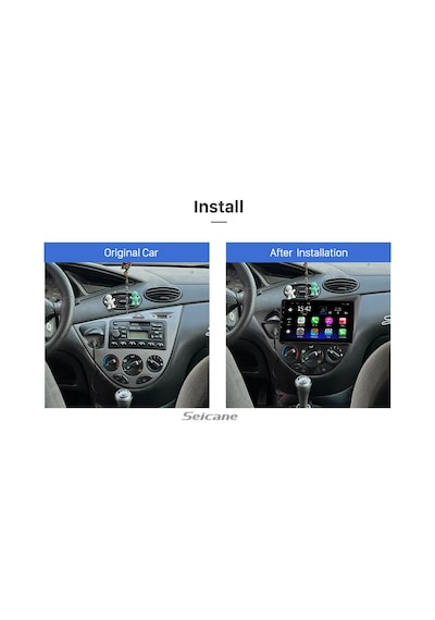 Ford Focus 1998-2005 Multimedya Navigasyon Usb Kamera Carplayer 4 Ram