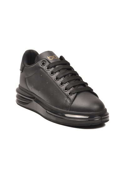 Siyah Bağcıklı Erkek Sneaker Bst-628 M Siyah-siyah