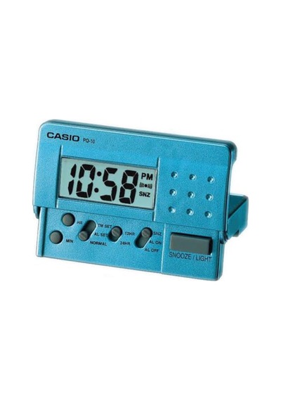 Casıo Masa Saati(Pq-10D-Rdf)Alarmlı-Ramazan-Sahur-İftar-Işık