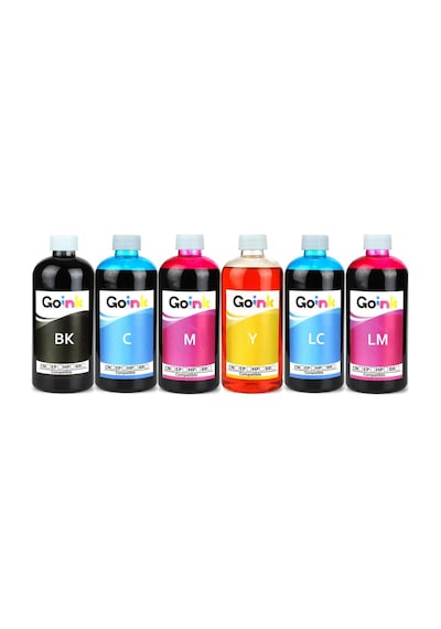 Goink Epson Yazıcılar için uyumlu 6x500 ml Mürekkep Seti