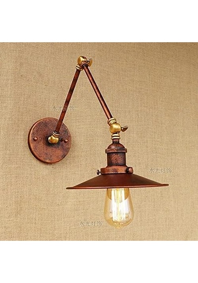 Mylights Retro Metal Bakır Eskitme Akrobat Aplik Duvar Lambası 23 Cm En Çok Renkli