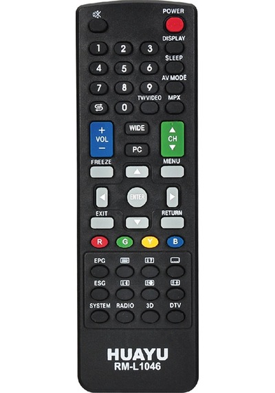 Huayu Kl Rm-l1046 Sharp Unıversal Lcd Kumanda